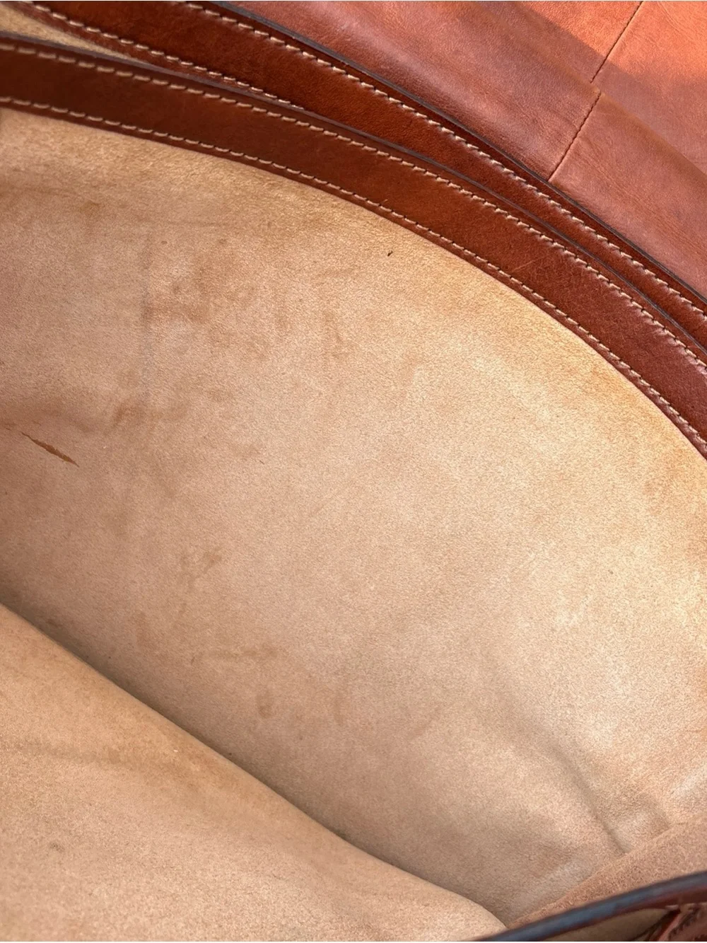 Vintage The Bridge Italy Leather Satchel Briefcase - Story Uomo - With Strap